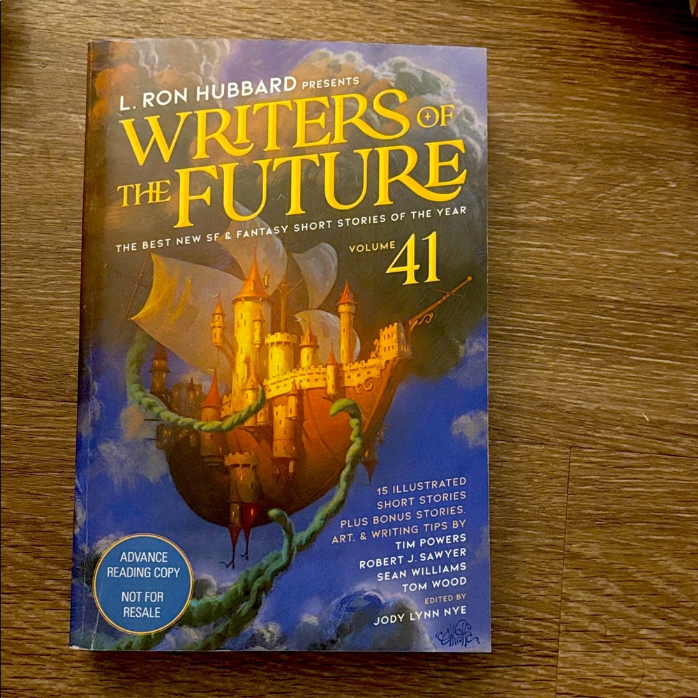 Presents Writers of the Future Volume 41 - Blue and Yellow Cover